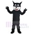 Cute Happy Black Cat Mascot Costume Animal