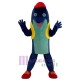 Coloré Dauphin Mascotte Costume Océan