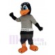 Black and Gray Skyhawk Mascot Costume