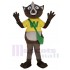 Wombat im gelben T-Shirt Maskottchen-Kostüm