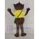 T-shirt Wombat en jaune Mascotte Costume