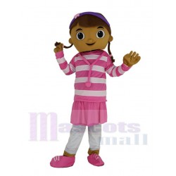 Doc McStuffins Doctor Dottie Girl Mascot Costume People