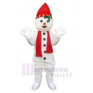 Bonhomme de neige de Noël Mascotte Costume Fête