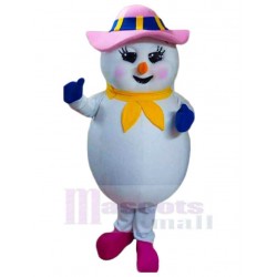 feliz navidad muñeco de nieve Disfraz de mascota Dibujos animados