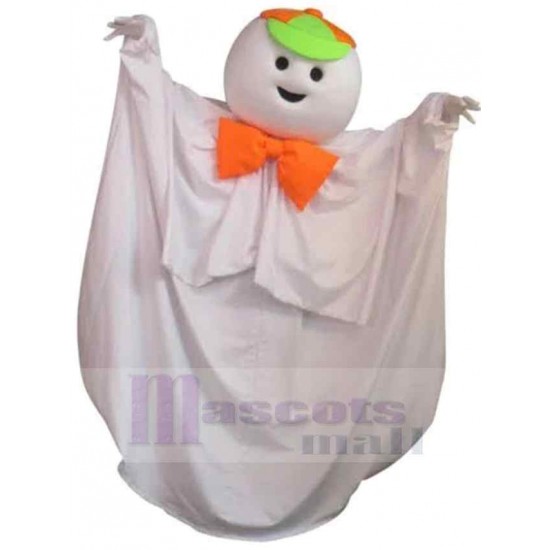 Bonhomme de neige fantôme drôle Mascotte Costume Dessin animé