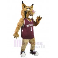 Basketball Player Brown Tiger Mascot Costume Animal
