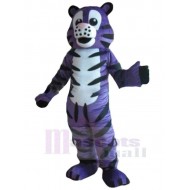 Lindo tigre morado Traje de mascota Animal