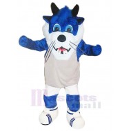 Tigre bleu sport Costume de mascotte Animal