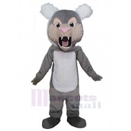 Tigre gris féroce Costume de mascotte Animal