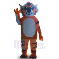 Großnasiger Tiger Maskottchen Kostüm Tier