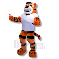 Sports Tiger Mascot Costume Animal Adult
