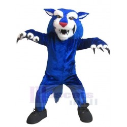 Sharp Paws Blue Tiger Mascot Costume Animal