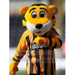 Energetic Sport Tiger Mascot Costume Animal