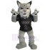 Fierce Grey Tiger Mascot Costume Animal Adult