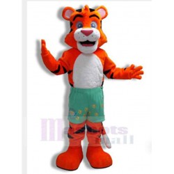 Cute Orange Little Tiger Mascot Costume Animal