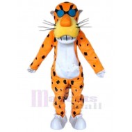 Orangefarbener Tiger Maskottchen-Kostüm-Tier-Erwachsener