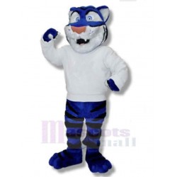 University Blue Tiger Mascot Costume Animal