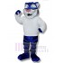Tigre bleu universitaire Mascotte Costume Animal