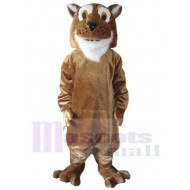 Funny Brown Tiger Mascot Costume Animal