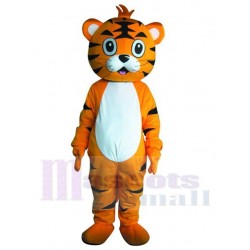 Bebé tigre naranja Disfraz de mascota Animal