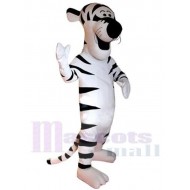 tigre blanco y negro Disfraz de mascota Dibujos animados