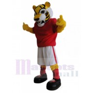 Tigre de fútbol Disfraz de mascota Animal