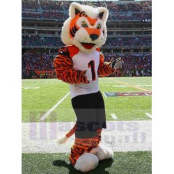 Friendly Sport Tiger Mascot Costume Animal