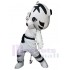 Netter weißer und schwarzer Tiger Maskottchen-Kostüm Tier