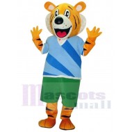 Glückliche Schule, kleiner Tiger Maskottchen-Kostüm Tier
