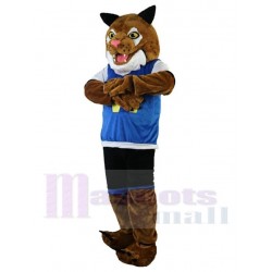 Gentil tigre brun Mascotte Costume Animal