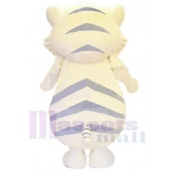 Cute White Little Tiger Mascot Costume Animal