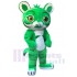 Beau tigre vert Mascotte Costume Animal