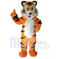 Schöner orangefarbener Tiger Maskottchen-Kostüm Tier