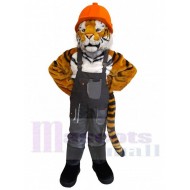 Arbeit Tiger Maskottchen-Kostüm Tier