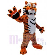 Wilder Power-Tiger Maskottchen-Kostüm Tier