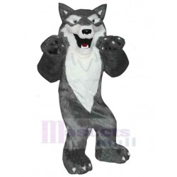 Lobo feroz fuerte Disfraz de Mascota Animal Adulto