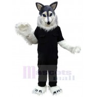 High Quality Plush Wolf Husky Mascot Costume Animal