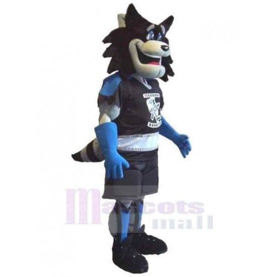 Loup déguisé en Roller Blade Costume de mascotte Animal