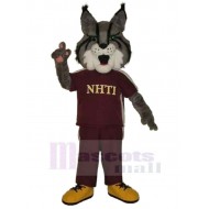 Jogging Sports Wolf Mascot Costume Animal