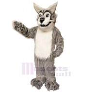 Peluche Loup Gris Leroy Costume de mascotte Animal