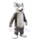 Haute qualité Loup gris et blanc Costume de mascotte Animal