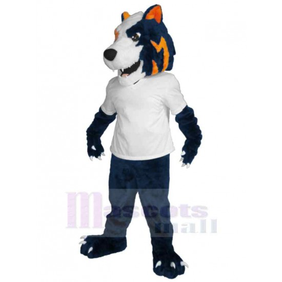 Cool Alpha Wolf Mascot Costume Animal