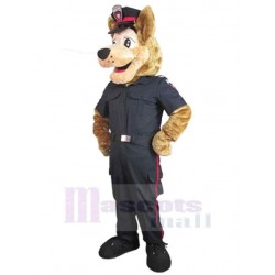 Professional Police Wolf Mascot Costume Animal