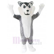Neuankömmling Grauer Wolf Maskottchen Kostüm Tier Erwachsene