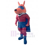 Super Oranger Wolf Maskottchen Kostüm Tier