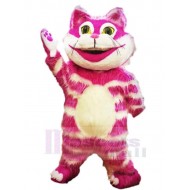 Chat du Cheshire rose drôle Costume de mascotte Animal