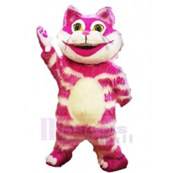 Divertido gato de Cheshire rosa Disfraz de mascota animal