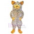 Cute Bobcat Mascot Costume Animal with Big Ears