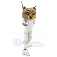 Genial gato esgrimista Disfraz de mascota animal