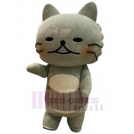 Adorable petit chat gris Costume de mascotte Animal